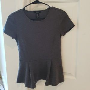 Fitted Peplum Top
